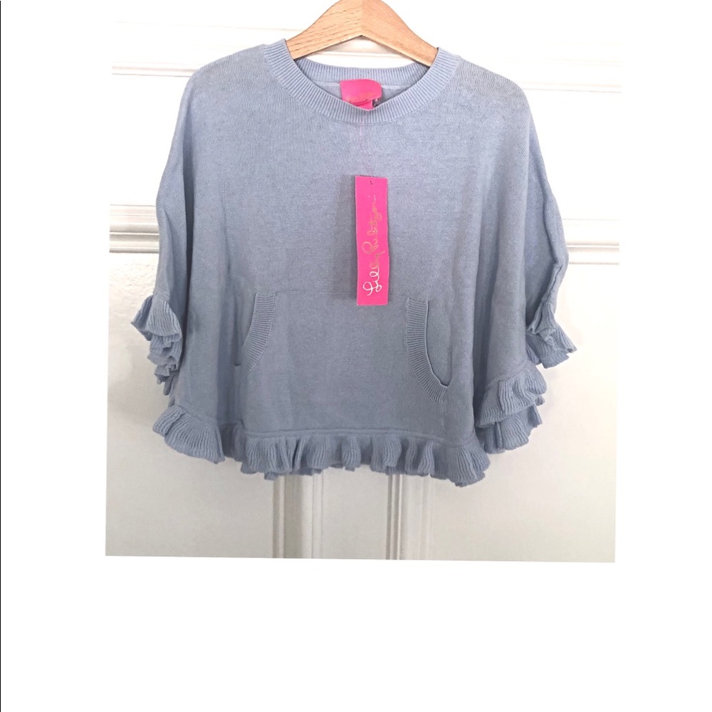 Lily Pulitzer kids poncho